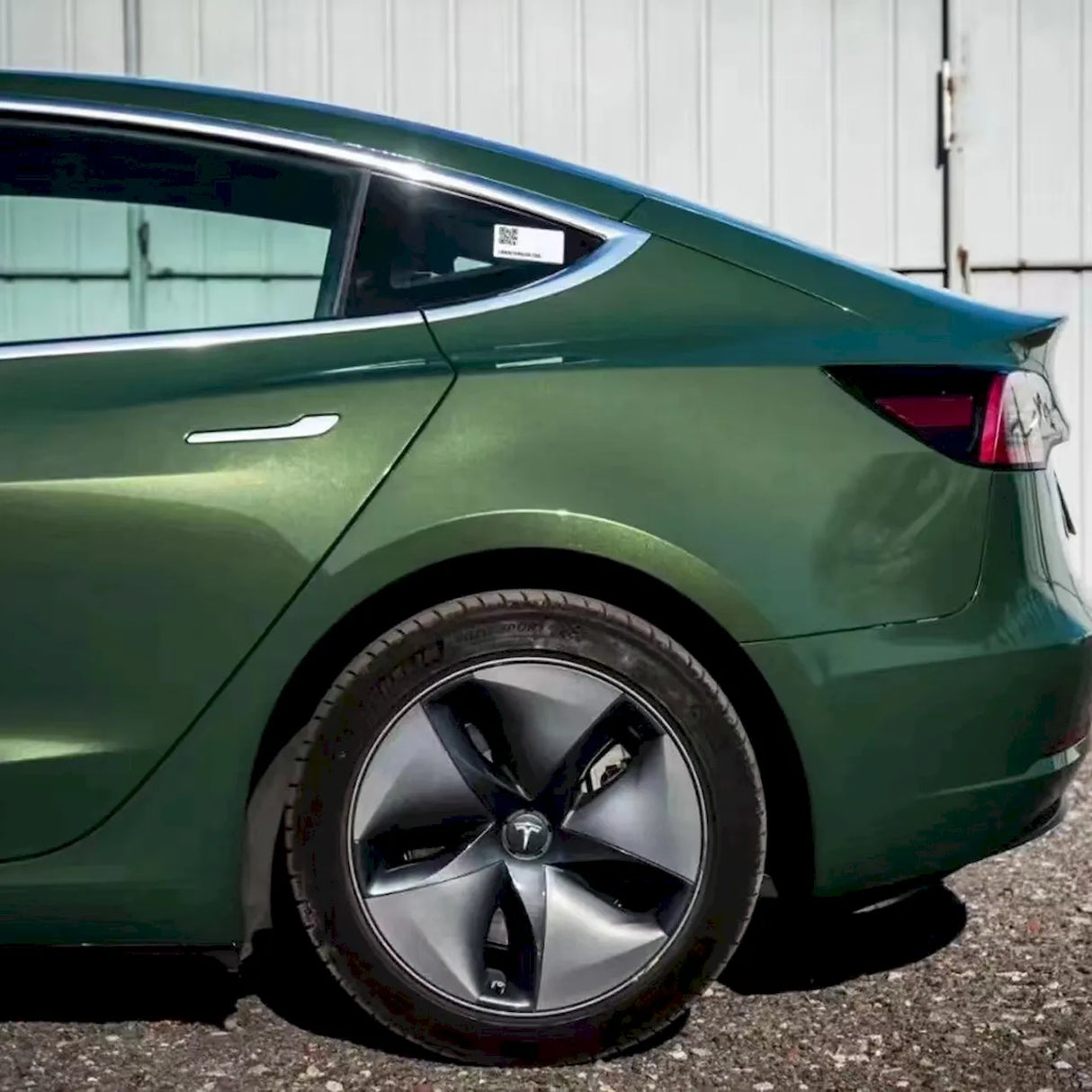 dazzling night green vehicle vinyl wrap