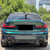 diamond aurora green car wrap