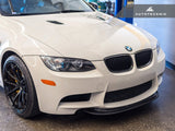 dry carbon fiber crt aero front lip for bmw m3 e92