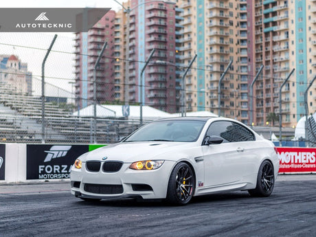 dry carbon fiber crt aeo front lip for bmw m3 e93
