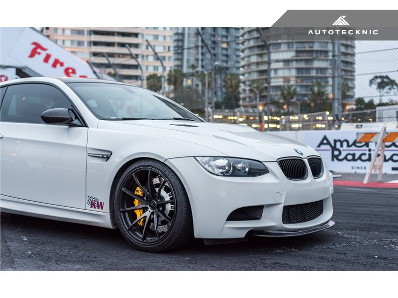 bmw m3 e9x dry carbon fiber crt aero front lip by autotecknic