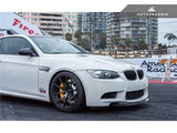 bmw m3 e9x dry carbon fiber crt aero front lip by autotecknic