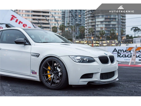 bmw m3 e9x dry carbon fiber crt aero front lip by autotecknic
