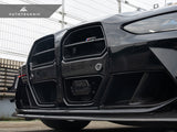 dry carbon grille on bmw m3 competition by autotecknic avanzato style