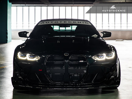 dry carbon grille on a bmw m4 g82 competition by autotecknic avanzato style