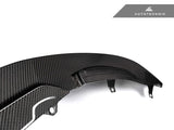 dry carbon fiber corsa front aero lip for bmw f83 m4 by autotecknic