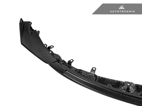 dry carbon fiber corsa front aero lip for bmw g8x m3 and m4 by autotecknic