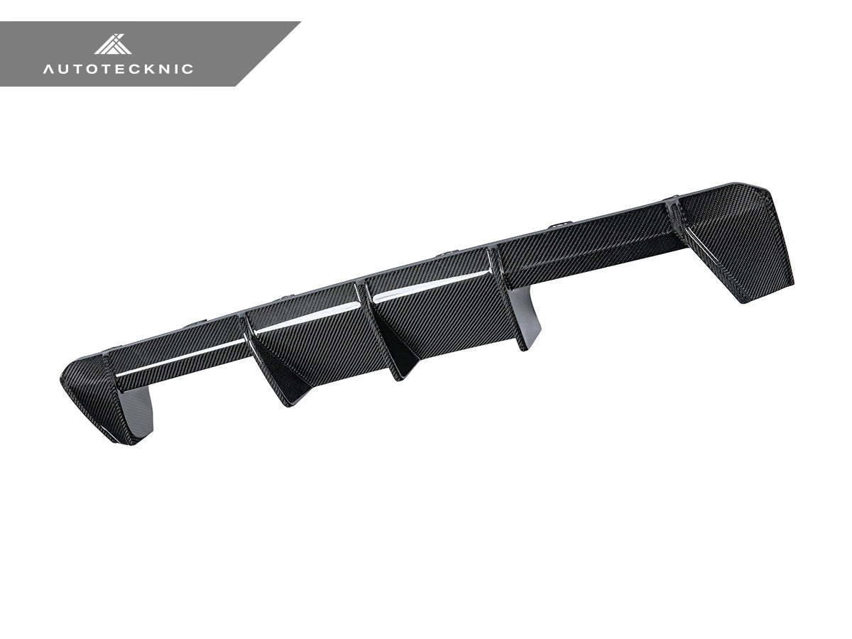 dry carbon fiber motorsport rear diffuser for bmw m4 g82 g83 by autotecknic