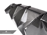 bmw m3 g80 g81 carbon fiber rear diffuser by autotecknic