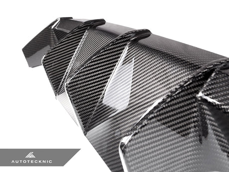 bmw m3 g80 g81 carbon fiber rear diffuser by autotecknic