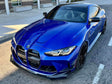 dry carbon fiber versus front aero lip for bmw m3 and m4 g80 g82 g83 by autotecknic