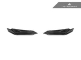 side parts for the dry carbon fiber versus front aero lip for bmw g80 g82 and g83 m3 m4 by autotecknic