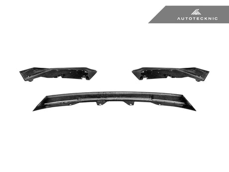 dry carbon fiber versus front aero lip for bmw g82 m4 by autotecknic