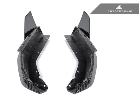 dry carbon performance rear splitters set for bmw g8x by autotecknic