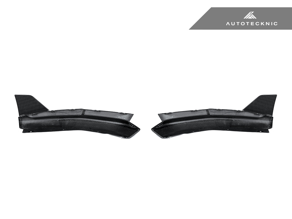 rear splitter set for bmw g8x by autotecknic