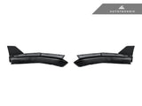 rear splitter set for bmw g8x by autotecknic