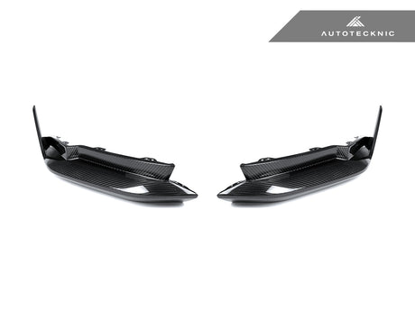 rear dry carbon fiber performance splitter set for bmw g8x m3 and m4 by autotecknic