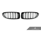 gloss dual slotted bmw grille for f32 f36 f80 f82
