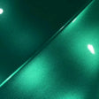 close up shot of emerald green car wrap