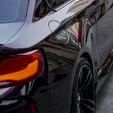 gloss purple gentian purple car wrap