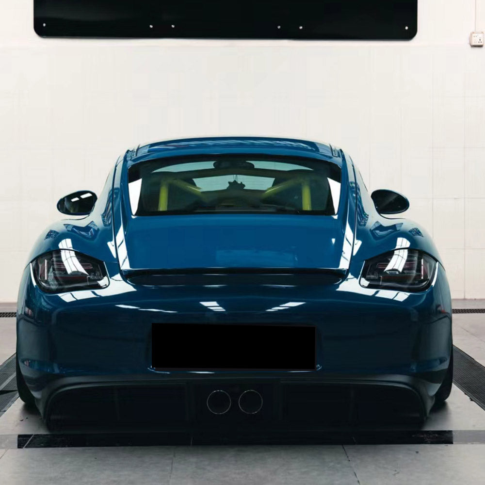 gloss deep blue car wrap
