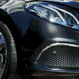car wrapped in gloss metallic black vinyl