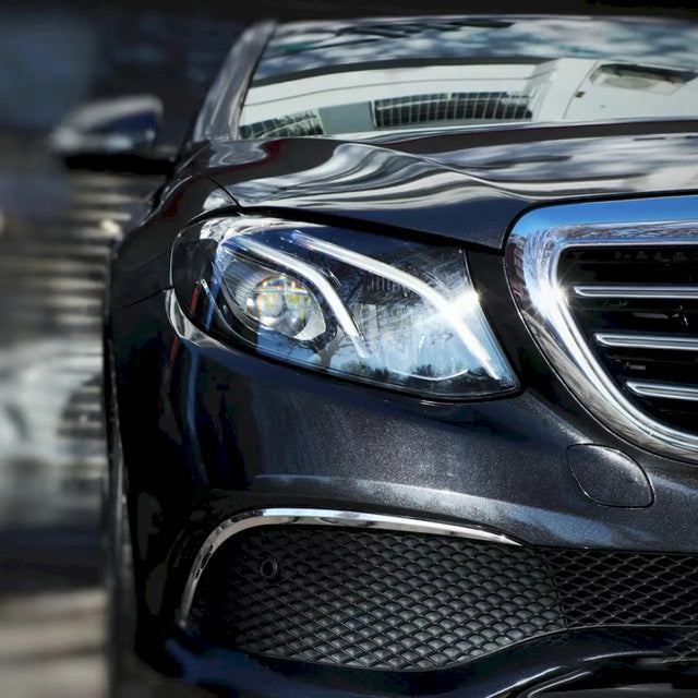 gloss metallic black vinyl wrap