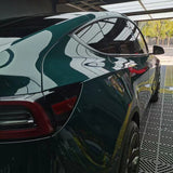 intallation of a gloss mohsen green car wrap