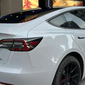 gloss nardo grey car wrap up close