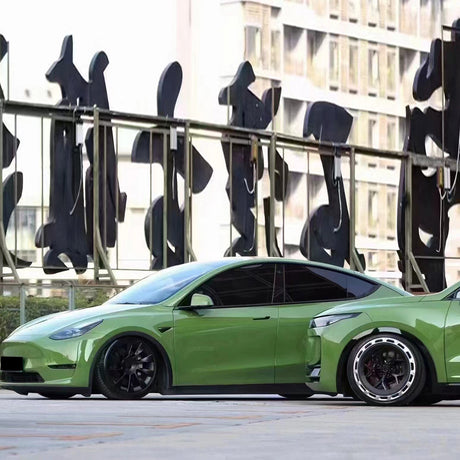 cars wrapped in gloss racing green car wrap