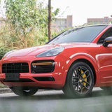 gloss redish orange car wrap