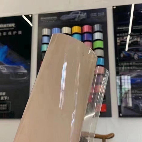 gloss super shine latte car wrap