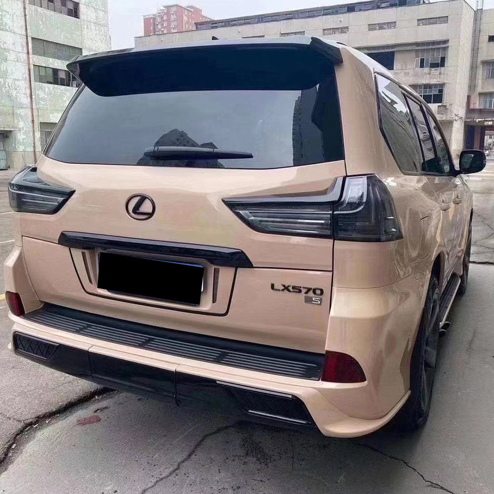 gloss super shine latte car wrap on a suv