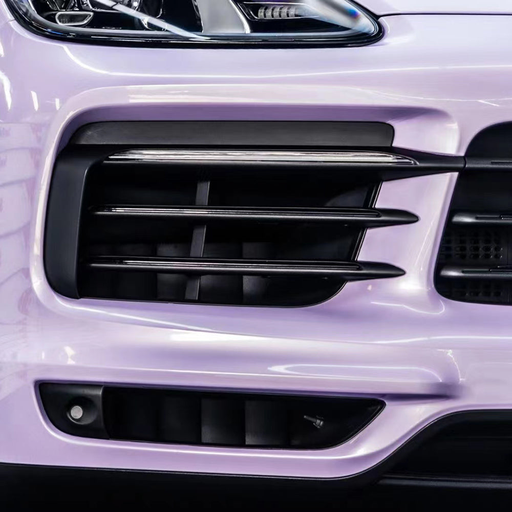 gloss violet star car wrap