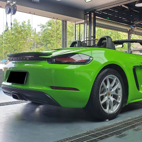gloss viper green car wrap