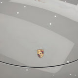gloss volcano grey car wrap close up look