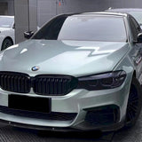 highland metallic silver green vehicle vinyl wrap