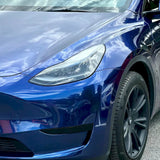 imperial metallic blue vinyl wrap for cars
