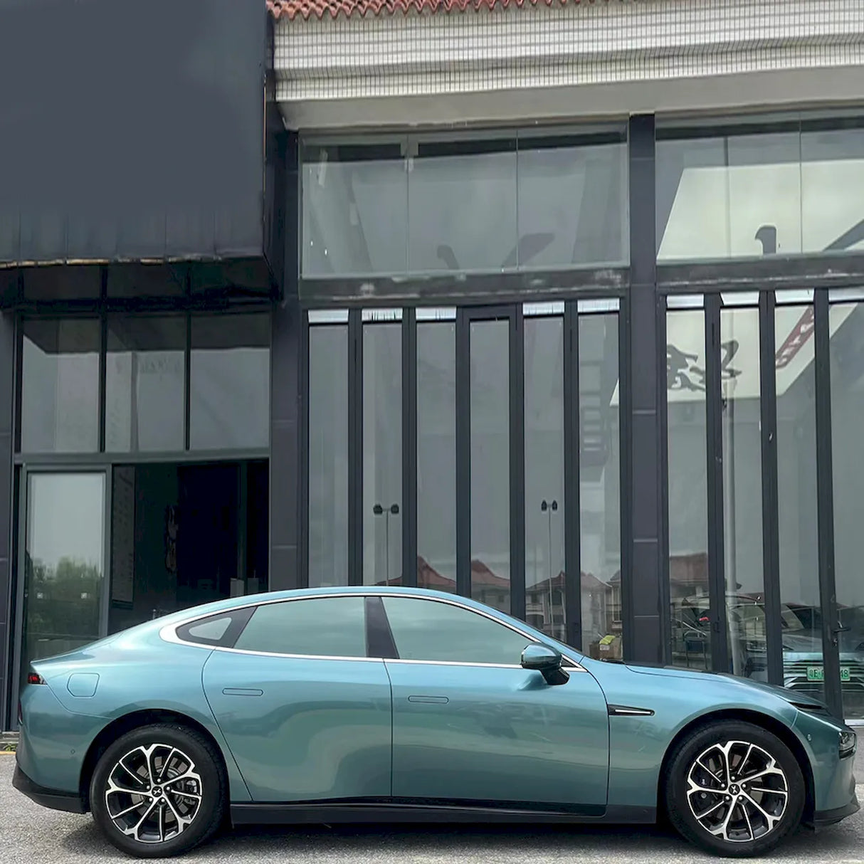 interstellar gloss green car wrap