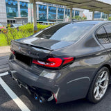 jasper gray wrap installed on a bmw