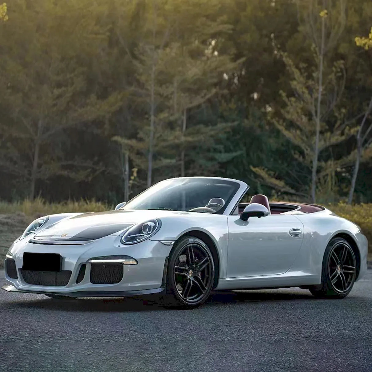 martin silver gray car wrap
