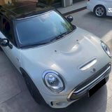 small sized vehicle wrapped in martin gray silver car wrap