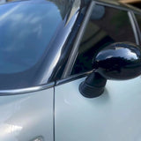 martin silver gray car wrap contrast with black