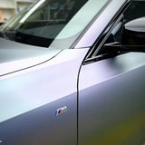 matte capri purple grey car wrap