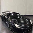 matte black car wrap