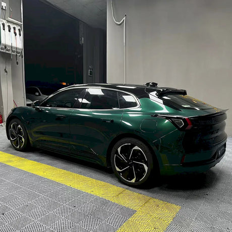 metallic agate green vinyl wrap