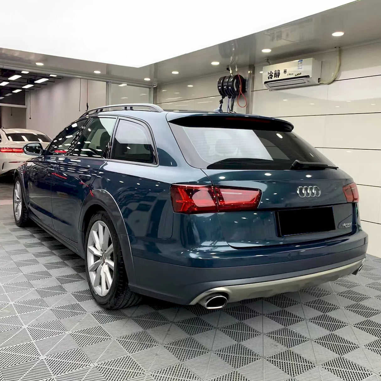 metallic avalon green car wrap