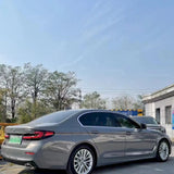 car wrapped in bernina gray vinyl