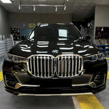 metallic black gold vinyl wrap