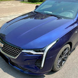 metallic gentian blue vinyl wrap for cars